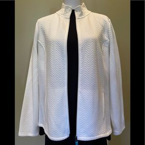 NWT!! Kim Rogers Classic Chevron Quilted Jacket, Sz XL